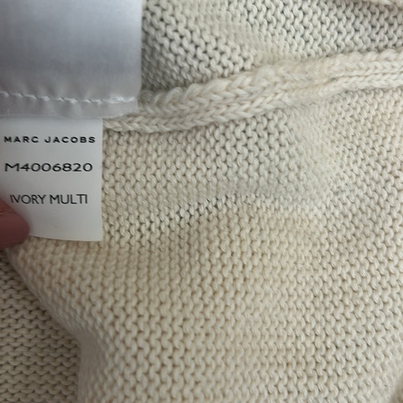 Marc Jacobs RARE Lurex Rainbow Intarsia Cotton Blend Celebrity Worn Sweater XS - Picture 5 of 16